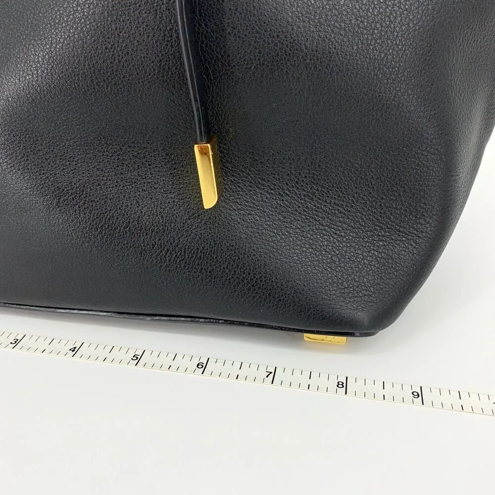 Michael Kors Collection Miranda Medium Bucket Bag Black